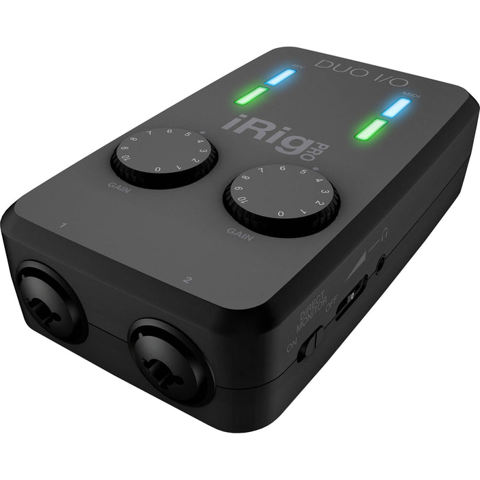 Interface de áudio e MIDI IK Multimedia iRig Pro Duo I/O USB 2x2