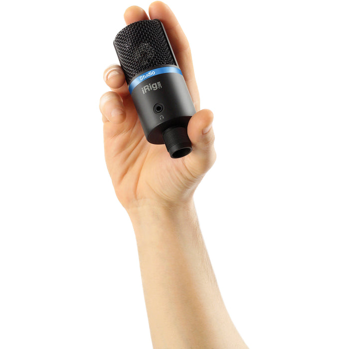 Microfone IK Multimedia iRig Mic Studio USB condensador cardioide