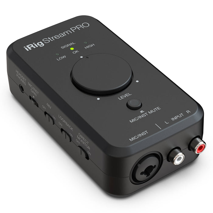 Interface de áudio IK Multimedia iRig Stream Pro USB 4x2