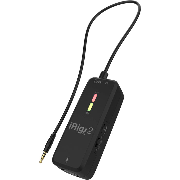 Interface de áudio IK Multimedia iRig Pre 2 TRRS 1x1