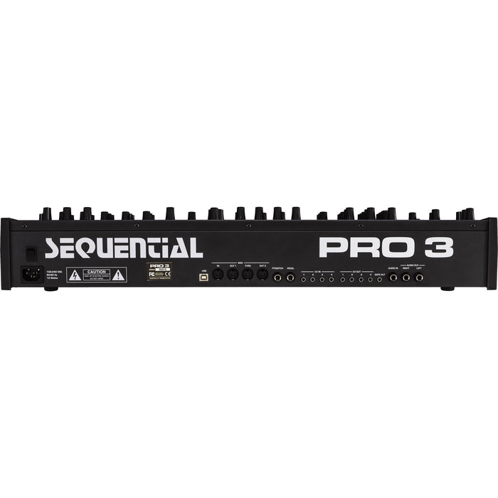 Sintetizador Sequential Pro 3 híbrido parafônico