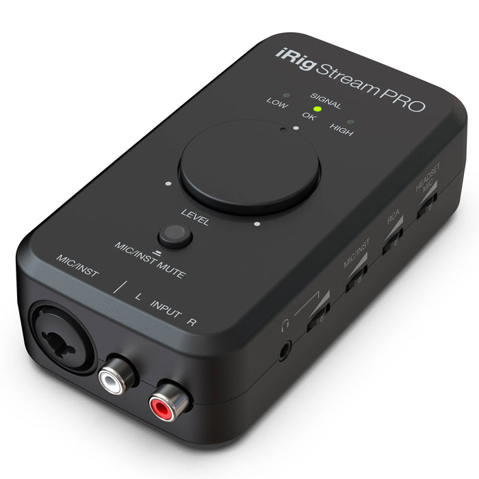 Interface de áudio IK Multimedia iRig Stream Pro USB 4x2