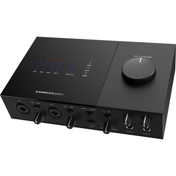 Interface de áudio Native Instruments KOMPLETE AUDIO 6 Mk2 USB 6x6