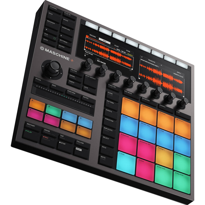 Controlador e interface de áudio Native Instruments MASCHINE+