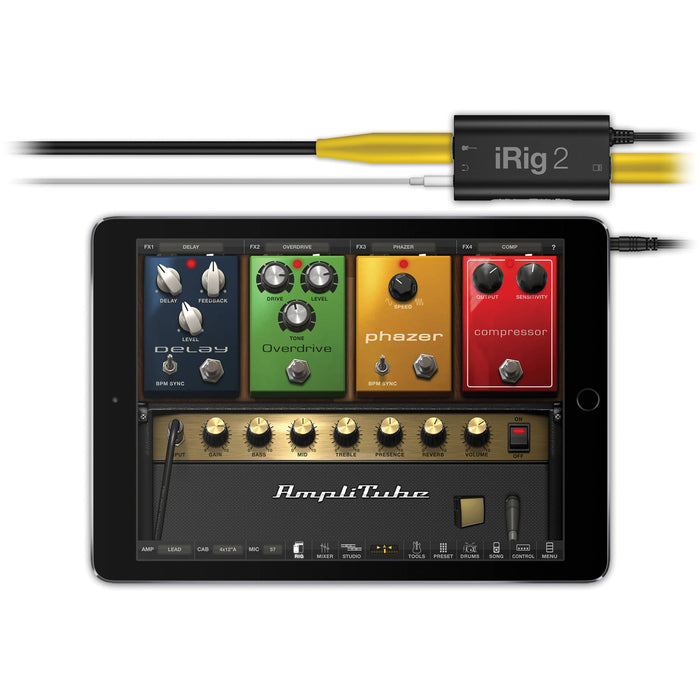 Interface de guitarra IK Multimedia iRig 2 1x1