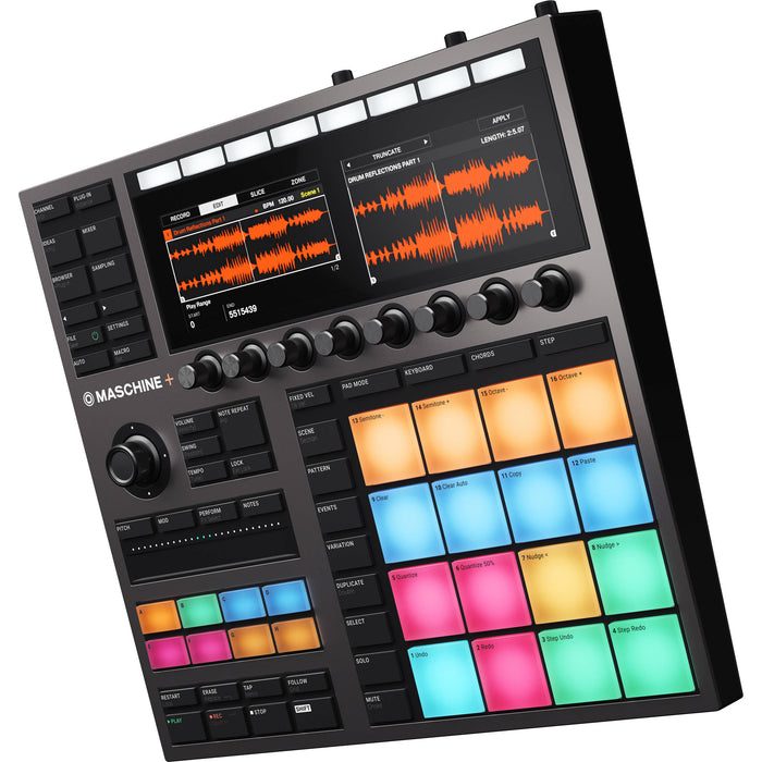 Controlador e interface de áudio Native Instruments MASCHINE+