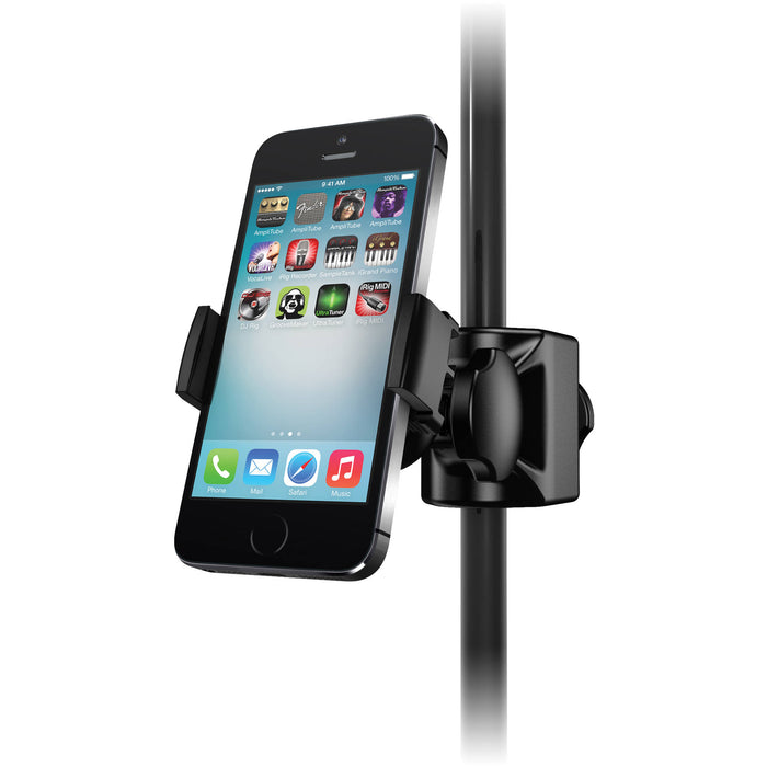 Suporte de microfone ajustável para smartphones IK Multimedia iKlip Xpand Mini
