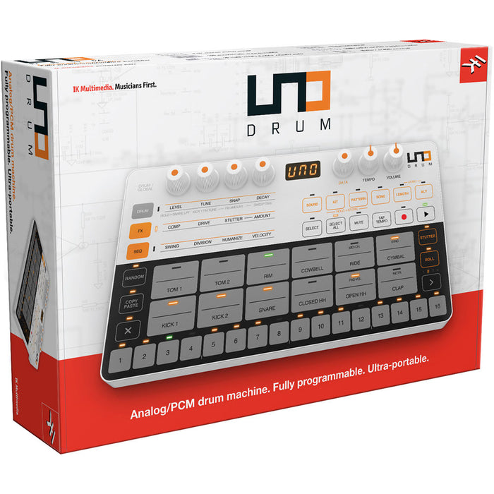 Bateria eletrônica IK Multimedia UNO Drum
