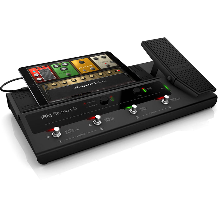 Pedaleira controladora IK Multimedia iRig Stomp I/O