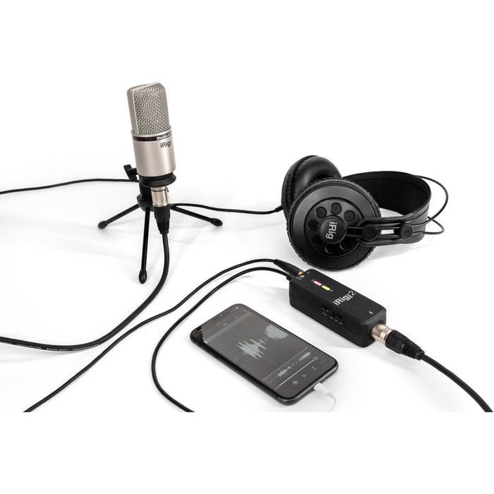 Interface de áudio IK Multimedia iRig Pre 2 TRRS 1x1