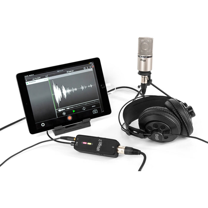Interface de áudio IK Multimedia iRig Pre 2 TRRS 1x1