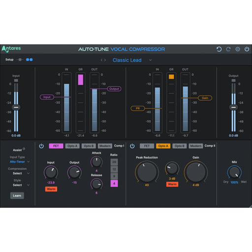 Antares Auto-Tune Vocal Compressor