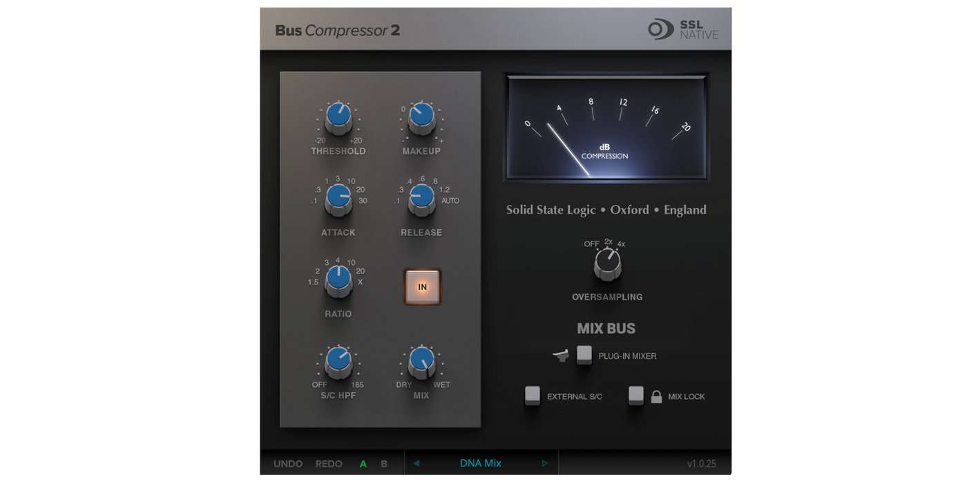 SSL Bus Compressor 2 Plug-in