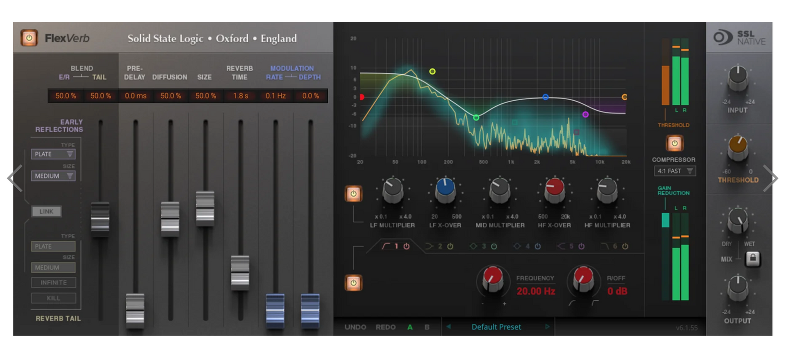 SSL FlexVerb Reverb Plug-in