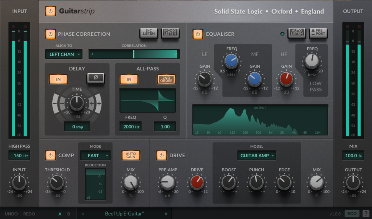 SSL Guitarstrip Modeling Plug-in