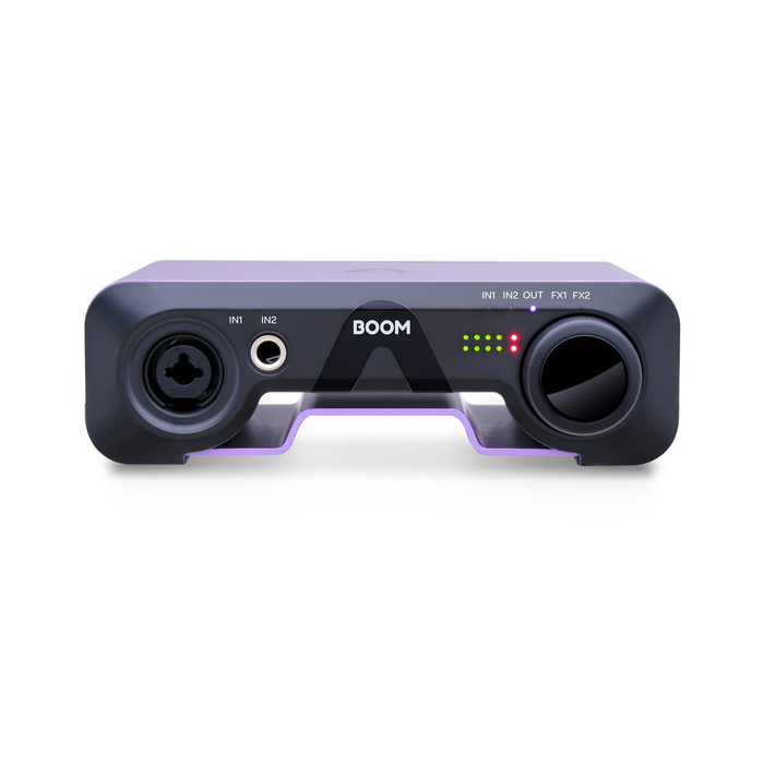 Interface de áudio Apogee BOOM USB-C 2x2