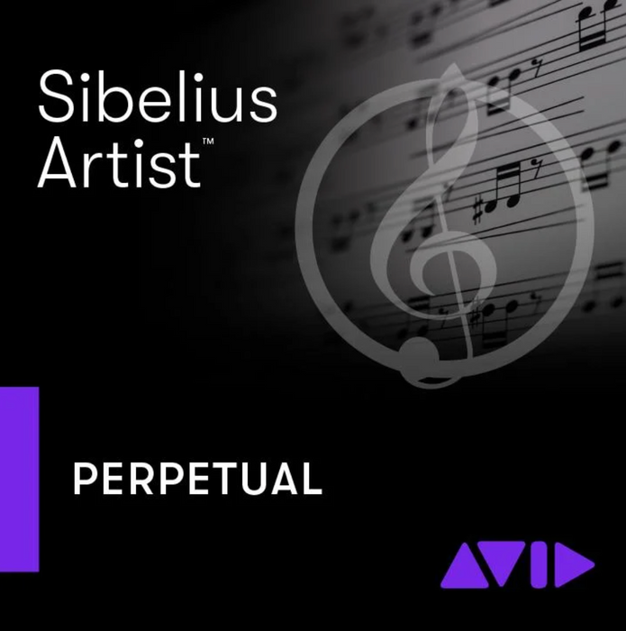 Avid Sibelius Artist - Licença Perpétua - NOVA